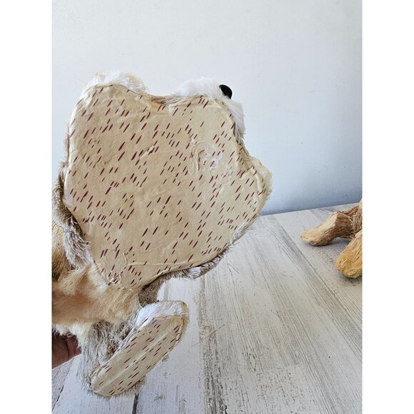 Vintage Pier 1 sisal bottle brush realistic bunny rabbit Easter decor flowers li - Picture 9 of 9